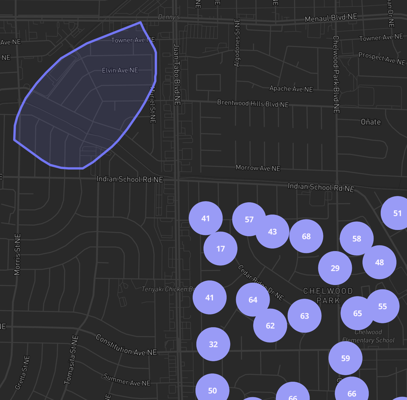 Telefi hero image of map with graphics